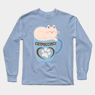 Catpuccino Long Sleeve T-Shirt